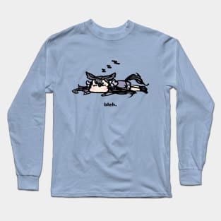 noniponi bleh sleep Long Sleeve T-Shirt